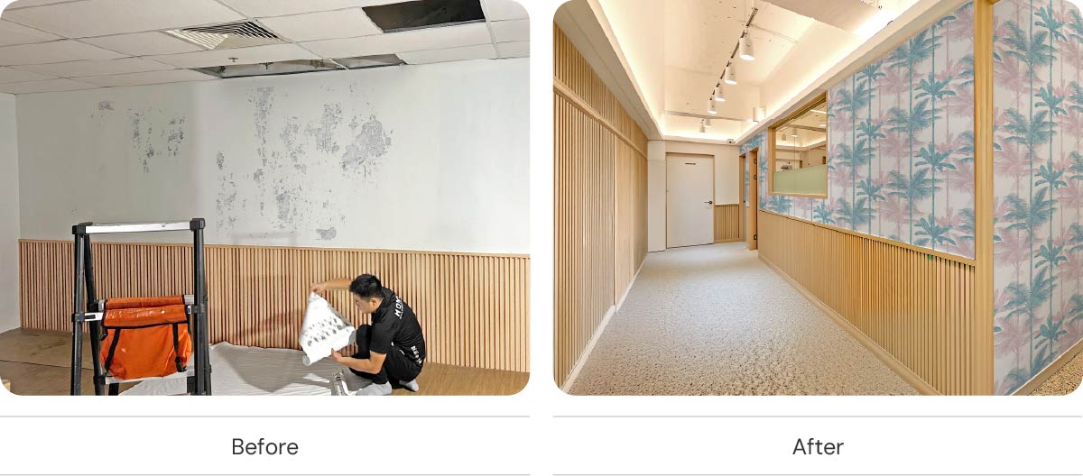 Beautiful Wallpaper for Business Space